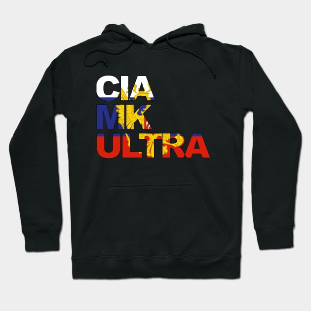 CIA runs MK ULTRA cognitive experiments Hoodie by Truth Messenger